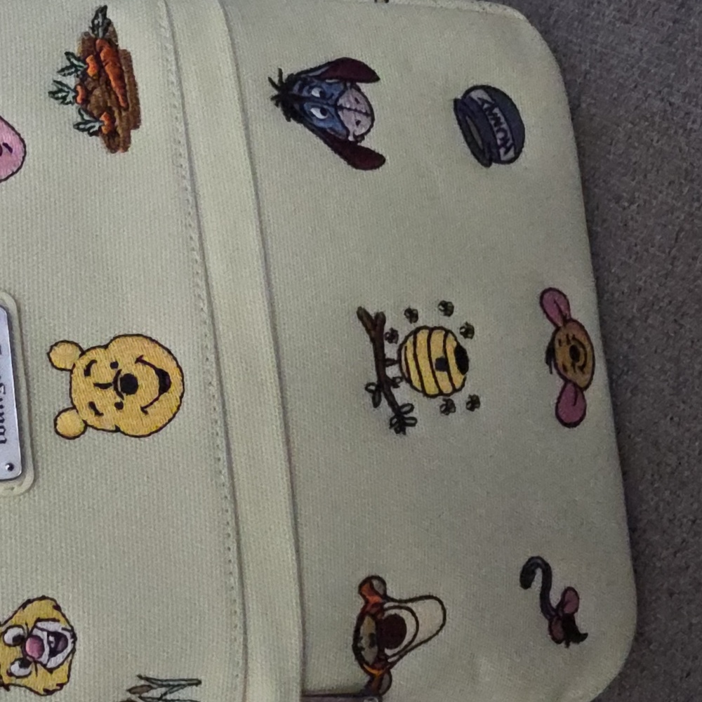 Loungefly Disney Winnie The Pooh Pale Yellow Backpack. NWT - Picture 9 of 10